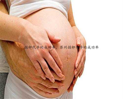 捐卵代孕的成功率，苏州捐卵代孕的成功率